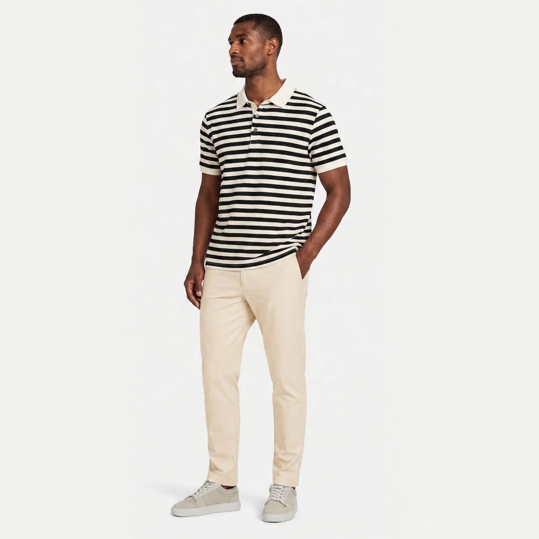 Monterelle | Men’s Classic Polo Shirt Breathable Smart Casual Outfit