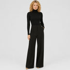 Women's Ribbed Skivvy Jumper Long Sleeve