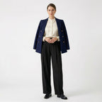 Women's High-Waist Trousers Tailored Wide-Leg Fit