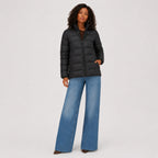 Women's Puffer Jacket Funnel Neck Regular Fit