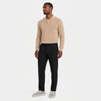 Men's Single-Pleat Trousers Tapered Fit