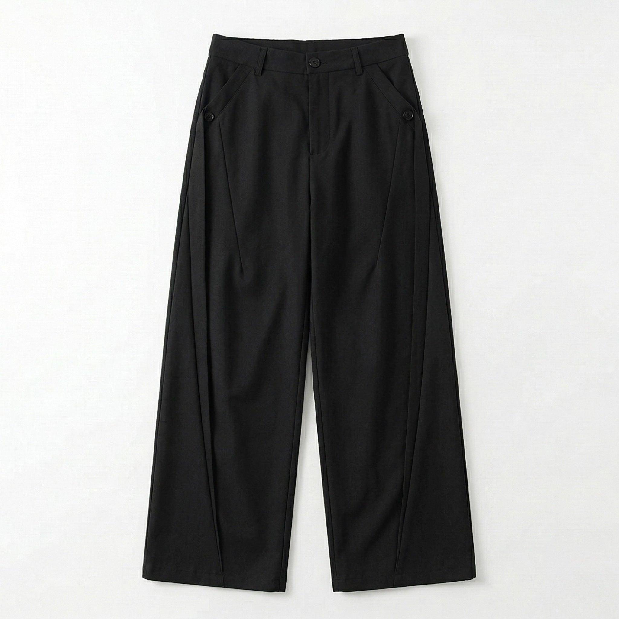 Women's High-Waist Trousers Wide-Leg Fit