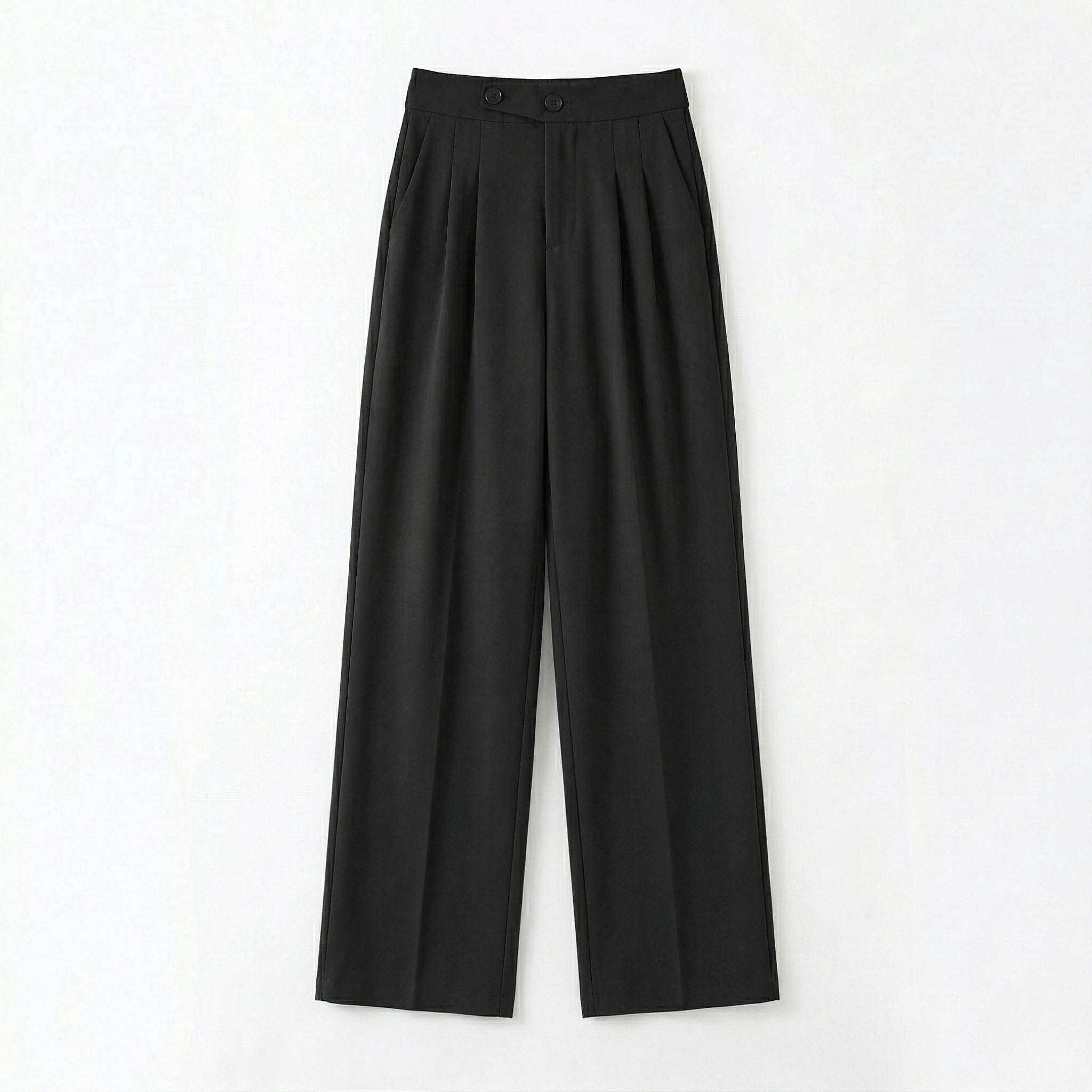 Women's High-Waist Trousers Tailored Wide-Leg Fit