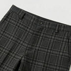 Men's Check Trousers Tailored Slim Fit