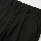 Men's Chino Trousers Flat-Front Stretch Slim Fit