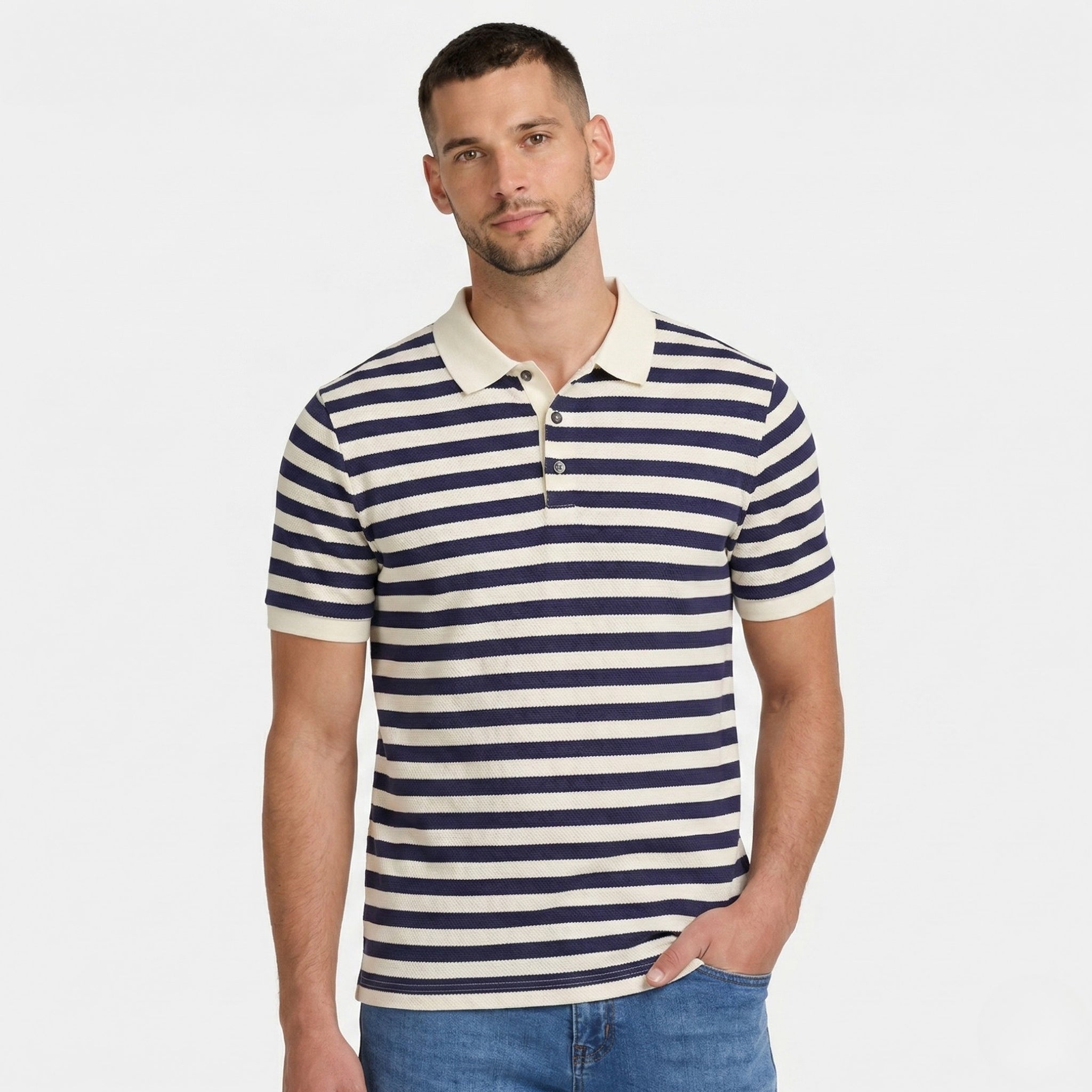 Monterelle | Men’s Classic Polo Shirt Breathable Smart Casual Outfit