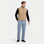 Men's Pleated Trousers Wide-Leg Tailored Relaxed Fit