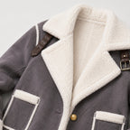 Women's Aviator Jacket Lapel Colla Regular Fit