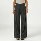Women's High-Waist Trousers Wide-Leg Fit