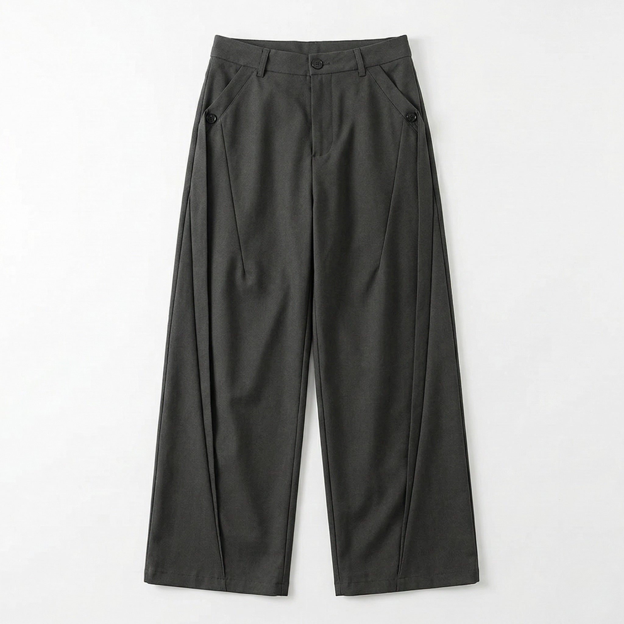 Women's High-Waist Trousers Wide-Leg Fit