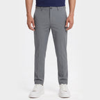 Men's Chino Trousers Flat-Front Stretch Slim Fit