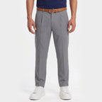Men's Chino Trousers  Single-Pleat Straight Fit