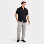 Monterelle | Men’s Linen Trousers Breathable Summer Loose Fit Comfort