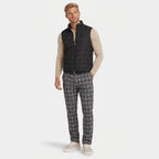 Men's Check Trousers Tailored Slim Fit