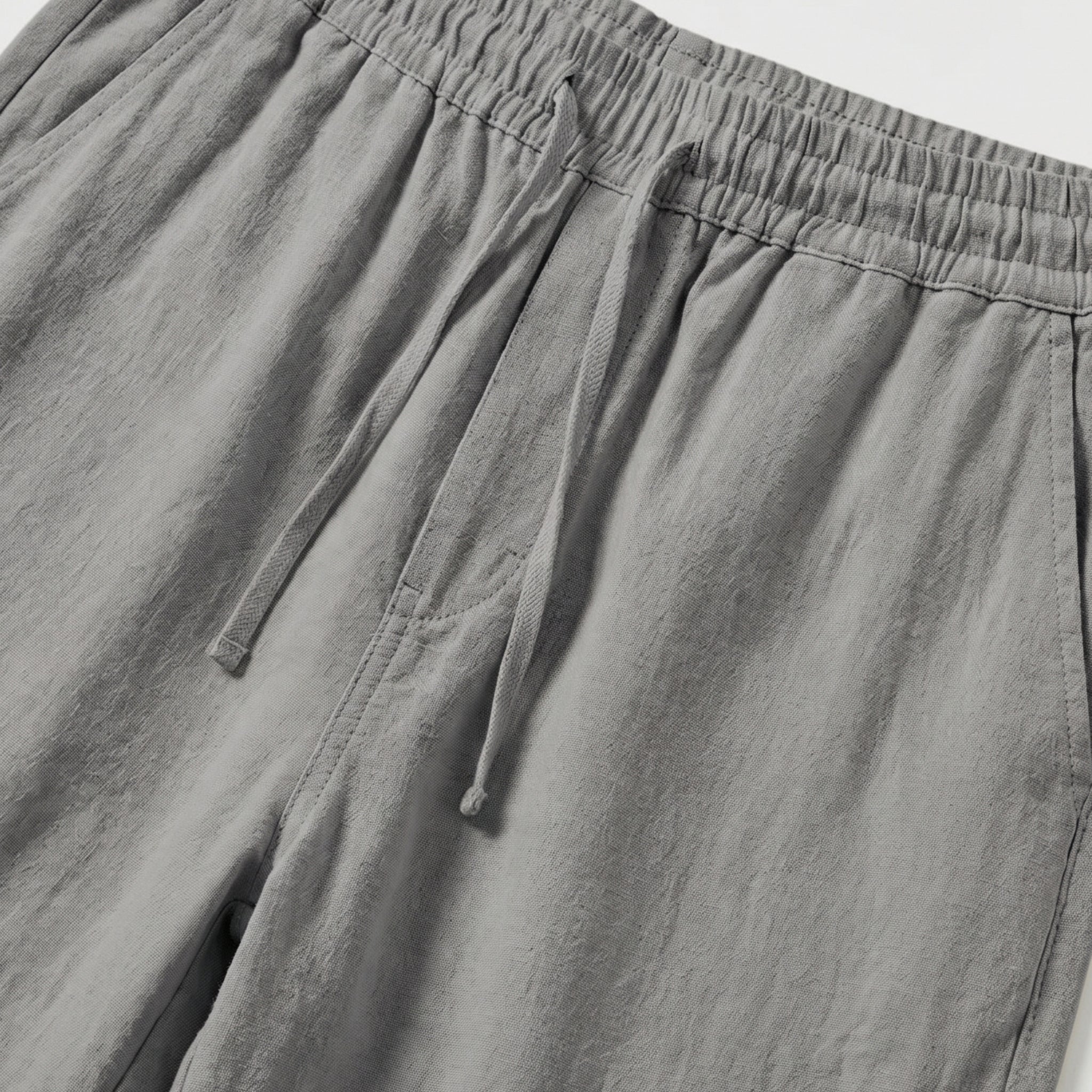 Monterelle | Men’s Linen Trousers Breathable Summer Loose Fit Comfort