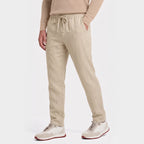 Monterelle | Men’s Linen Trousers Breathable Summer Loose Fit Comfort