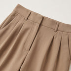 Women's High-Waist Trousers Tailored Wide-Leg Fit