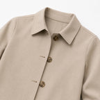 Women's Jacket Shirt Collar Button-Through Regular Fit