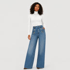 Women's Ribbed Skivvy Jumper Long Sleeve