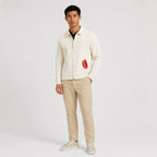 Men's Cord Jacket Shirt Collar Regular Fit