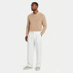 Men's Tailored Trousers Double-Pleat Relaxed Fit