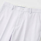 Men's Single-Pleat Trousers Tapered Fit