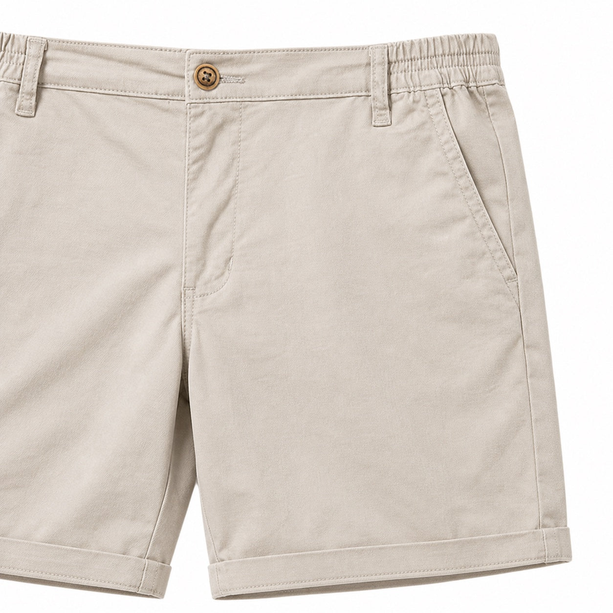 Men's Chino Shorts Side Pockets Regular Fit