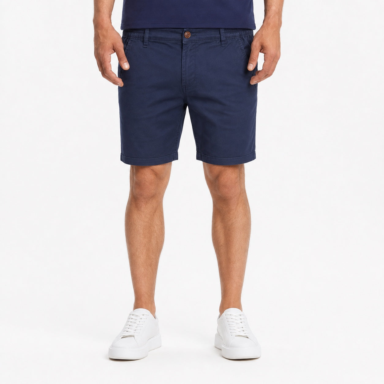 Men's Chino Shorts Side Pockets Regular Fit