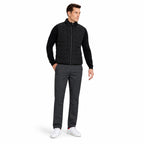 Men's Tapered Chino Trousers Slant Pockets Regular Fit