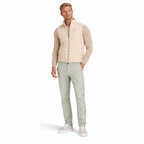 Men's Tapered Chino Trousers Slant Pockets Regular Fit