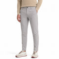 Men's Tailored Trousers Slant Pockets Tapered Slim Fit