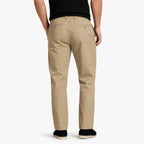Men's Straight-Leg Chino Trousers Button Relaxed Fit