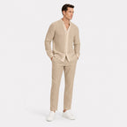 Men's Shirt and Trousers Set Relaxed Fit