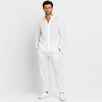 Men's Shirt and Trousers Set Relaxed Fit