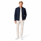 Men's Stand-Collar Zip Jacket Lightweight Regular Fit