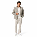 Men's Stand-Collar Zip Jacket Lightweight Regular Fit