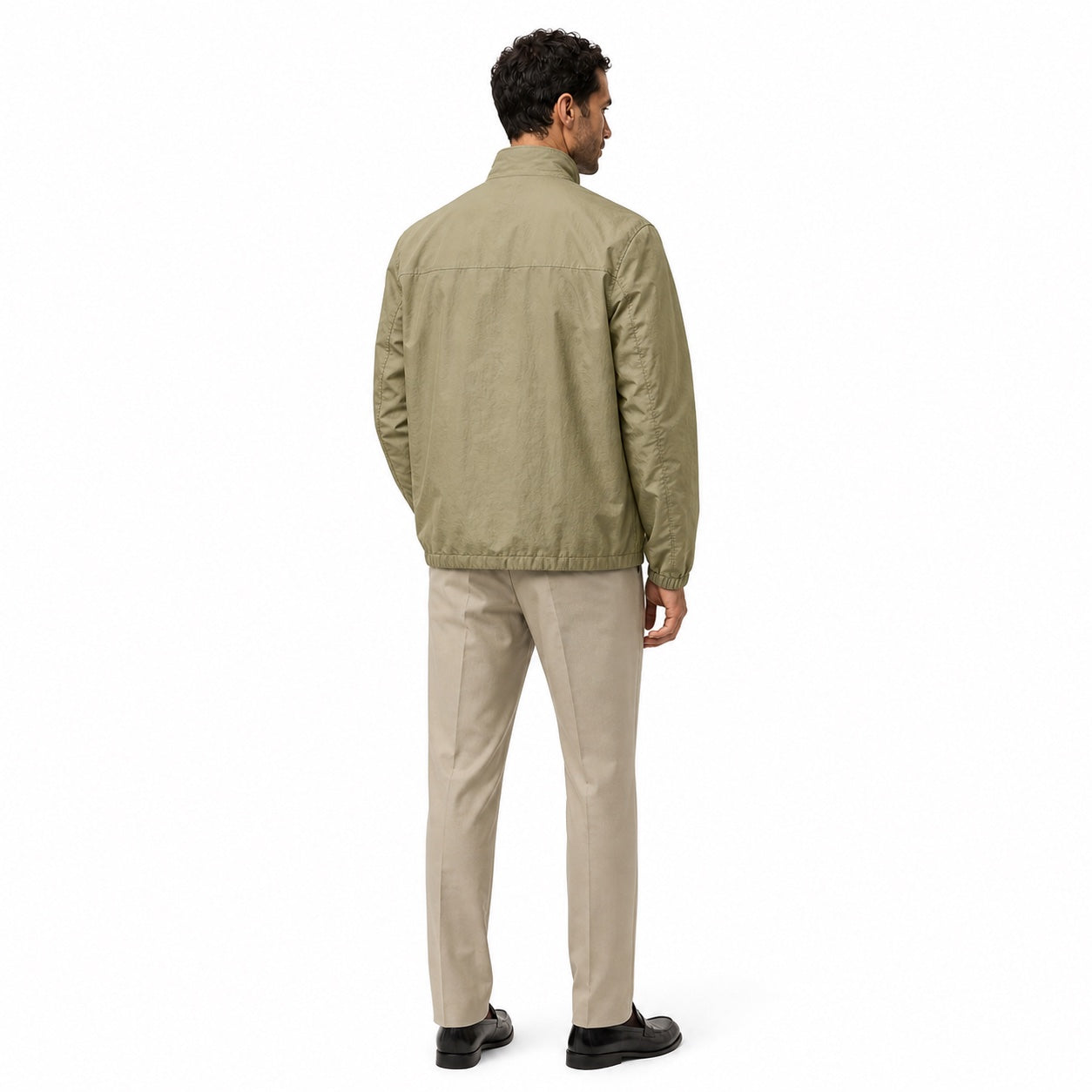 Men's Windbreaker Zipped Pockets Lightweight Regular Fit