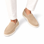Men's Suede-Look Slip-On Loafers Regular Fit