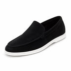 Men's Suede-Look Slip-On Loafers Regular Fit