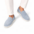 Men's Suede-Look Slip-On Loafers Regular Fit