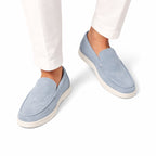 Men's Suede-Look Slip-On Loafers Regular Fit
