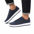 Men's Suede-Look Low-Top Trainers Regular Fit