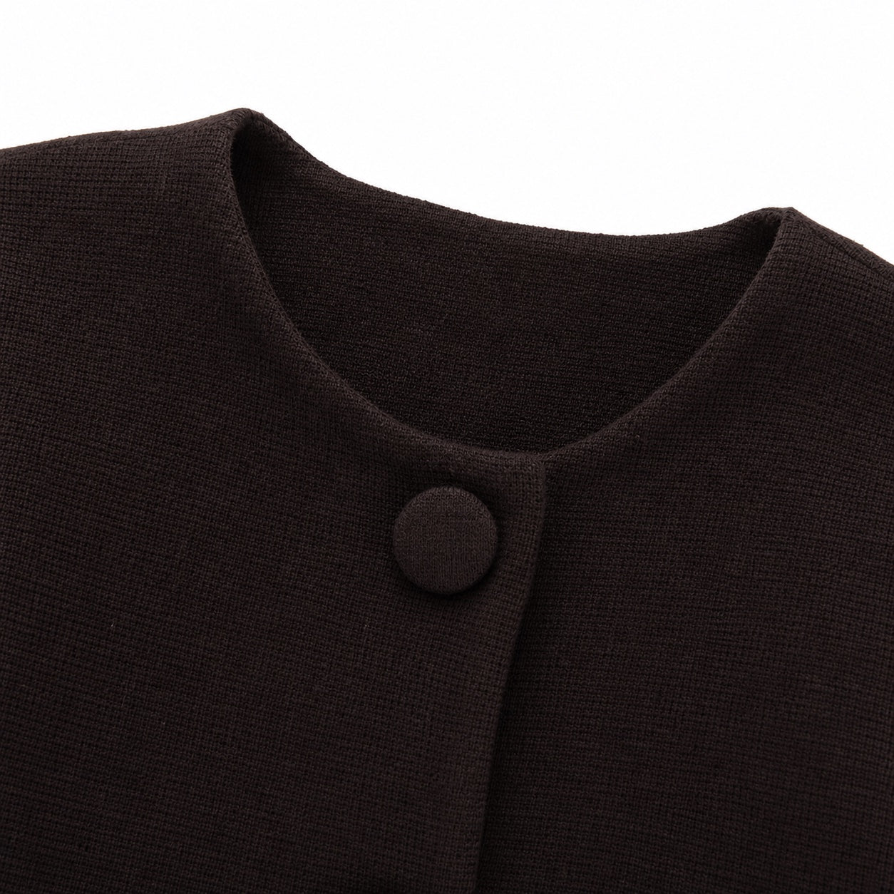 Women's Fine-Knit Jacket Bell Sleeve Relaxed Fit