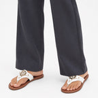 Women's Ornate Medallion Sandals Flat Slip-On Fit
