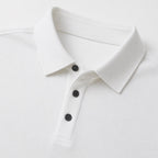 Men's Short Sleeve Polo Button Regular Fit