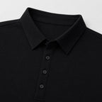 Men's Short Sleeve Polo Button Regular Fit