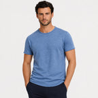 Men's Short Sleeve T-Shirt Crew Neck Regular Fit