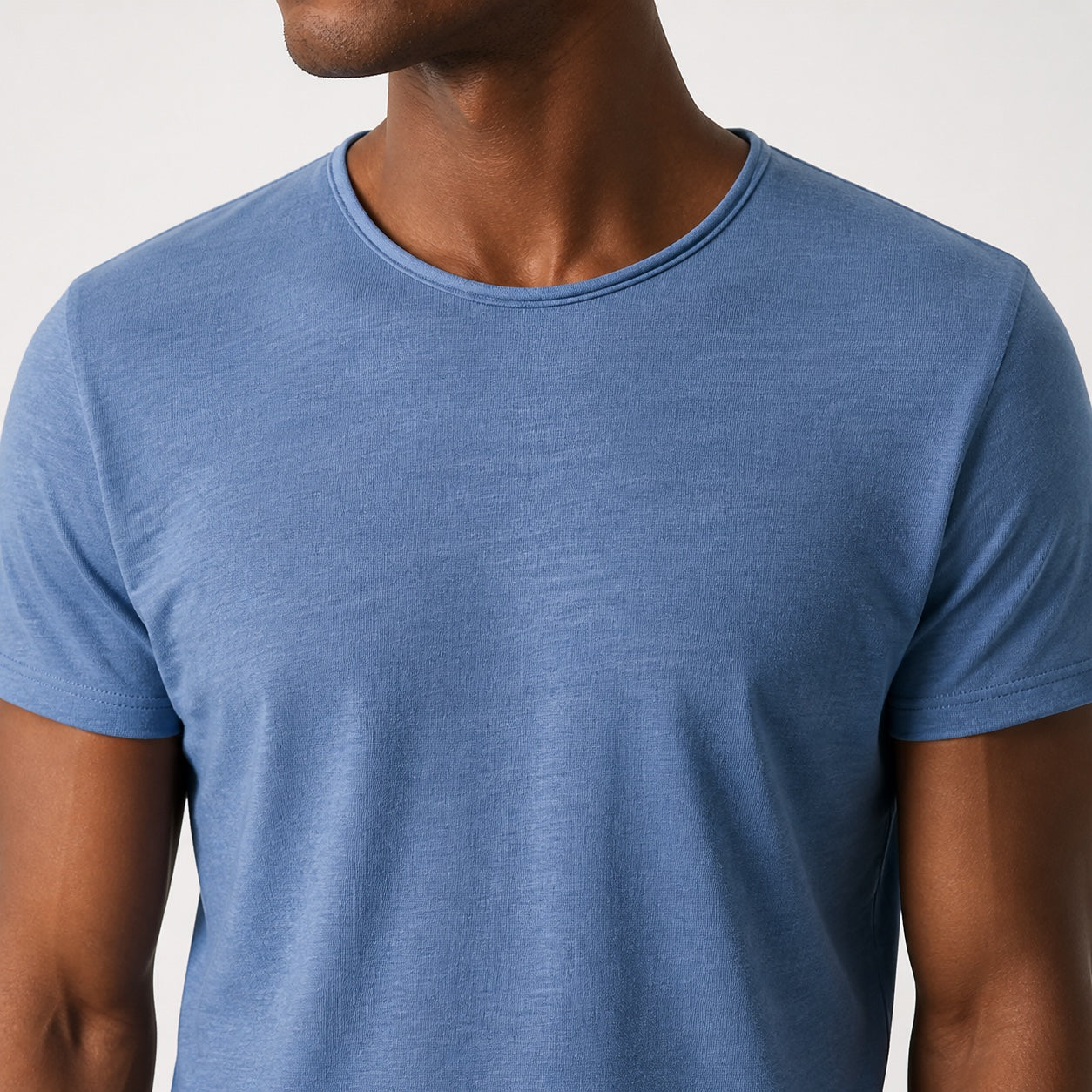 Men's Short Sleeve T-Shirt Crew Neck Regular Fit