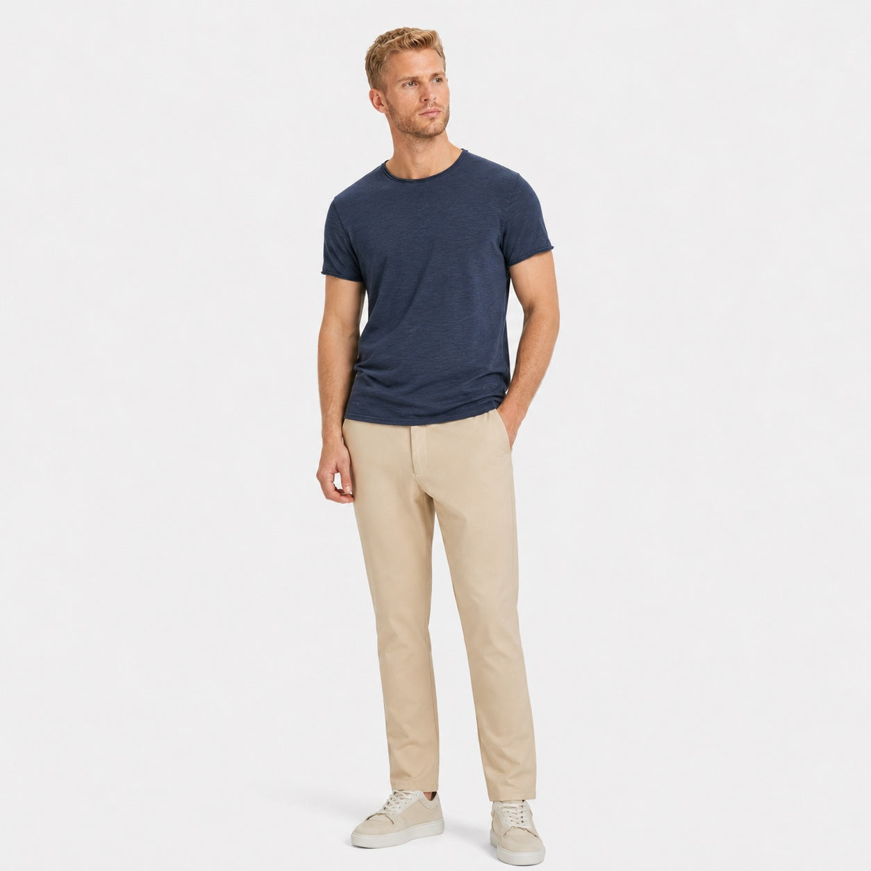 Men's Short Sleeve T-Shirt Crew Neck Regular Fit